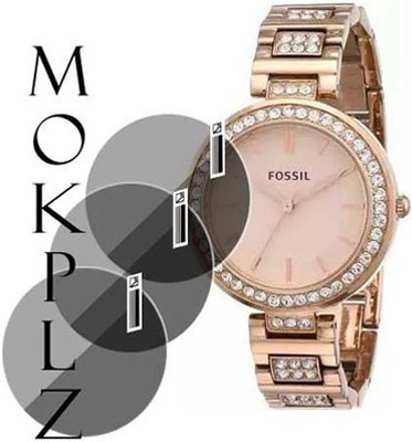MOKPLZ Screen Guard for FOSSIL ANALOG WATCH -BQ3181(Pack of 3)