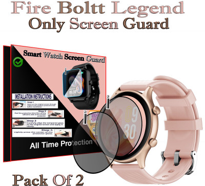 daffin Screen Guard for Fire Boltt Legend(Pack of 2)
