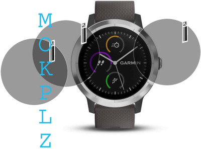 MOKPLZ Screen Guard for GARMIN VIVOACTIVE 3(Pack of 3)