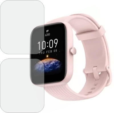 MOBART Edge To Edge Screen Guard for Amazfit Bip 3 Pro(Pack of 2)