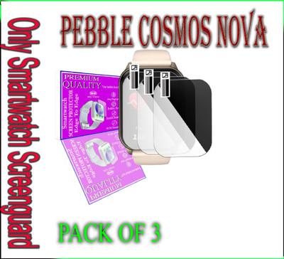 daffin Screen Guard for Pebble Cosmos Nova(Pack of 3)