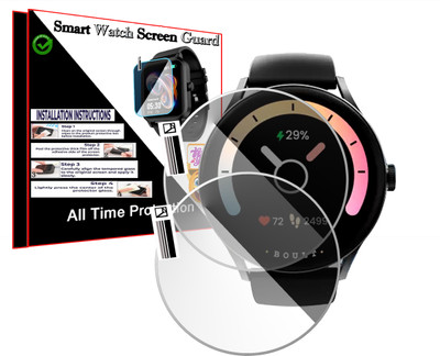 EZGER Screen Guard for Boult Rover Pro Smartwatch(Pack of 2)