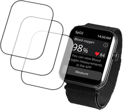 EJZATI Screen Guard for BOAT STORM PLUS SMARTWATCH, SCREEN GUARD(Pack of 3)
