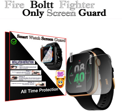 HIDEOUS Screen Guard for Fire Boltt Fighter(Pack of 2)