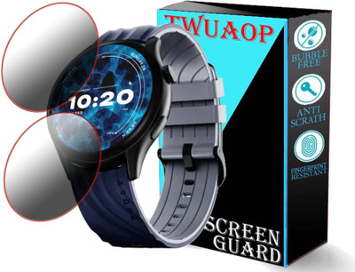 TWUAOP Screen Guard for BOULT STRIKER PRO SMARTWATCH(Pack of 2)