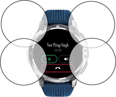 EJZATI Screen Guard for NOISEFIT FORCE PLUS SMARTWATCH, SCREEN GUARD(Pack of 4)
