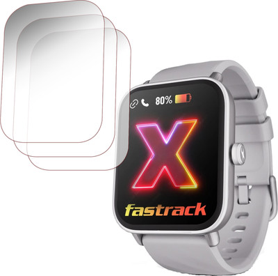 EJZATI Screen Guard for Fastrack Revoltt X Smartwatch, SCREEN GUARD(Pack of 3)