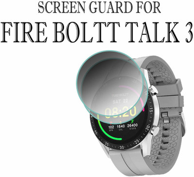 hirdesh Screen Guard for Fire Boltt Talk 3 32.5MM(Pack of 2)