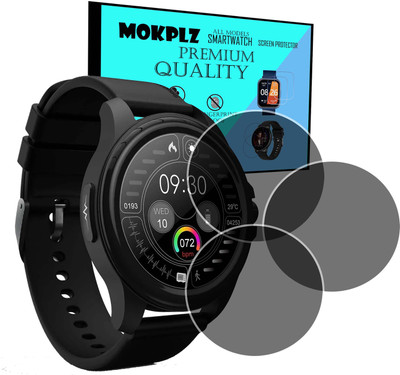MOKPLZ Screen Guard for BEATXP FLUX SMARTWATCH(Pack of 3)