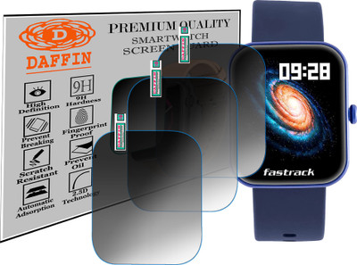 daffin Screen Guard for Fastrack Reflex Hello|BT Calling SMARTWATCH SCREENGUARD(Pack of 3)