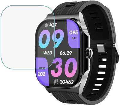 MOKPLZ Screen Guard for PEBBLE ALIVE SMARTWATCH(Pack of 1)