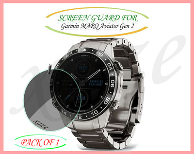XAZE Screen Guard for Garmin MARQ Aviator Gen 2 Smartwatch(Pack of 1)