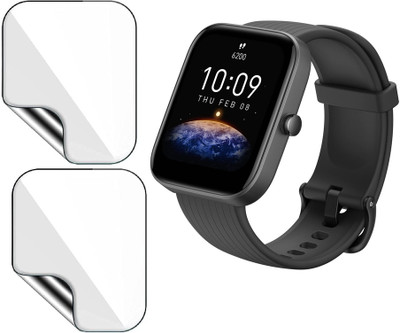 Weknite Screen Guard for Amazfit-Bip3 1.69 Smartwatch(Pack of 2)