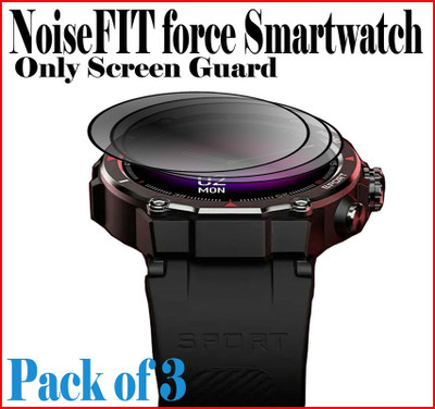 daffin Screen Guard for NoiseFit Force(Pack of 3)