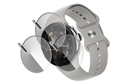 EZGER Screen Guard for Fire-Boltt Rock Smartwatch(Pack of 3)