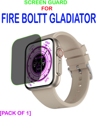 EJZATI Screen Guard for FIRE BOLTT GLADIATOR SMART WATCH(Pack of 1)