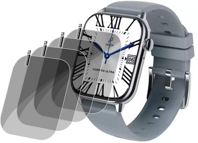XAZE Screen Guard for Pebble Cosmos Ultra Smartwatch(Pack of 4)