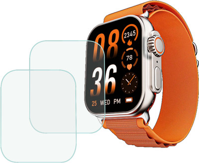 MOKPLZ Screen Guard for BOAT WAVE GLORY PRO SMARTWATCH(Pack of 2)