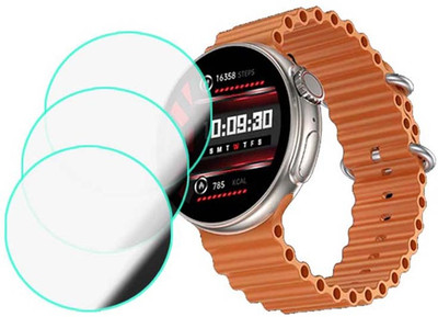MOKPLZ Screen Guard for FIRE BOLTT ASTEROID SMARTWATCH(Pack of 3)