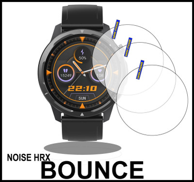 TWUAOP Screen Guard for NOISE HRX BOUNCE(Pack of 3)