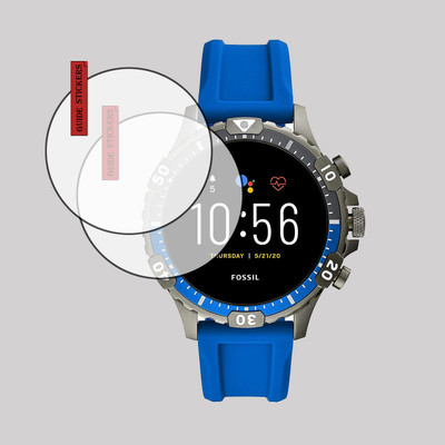 EJZATI Screen Guard for FOSSIL GEN 5 GARRETT HR SMARTWATCH, SCREEN GUARD(Pack of 2)