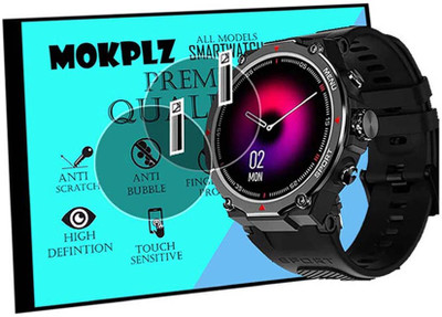 MOKPLZ Screen Guard for NOISEFIT FORCE SMARTWATCH(Pack of 2)