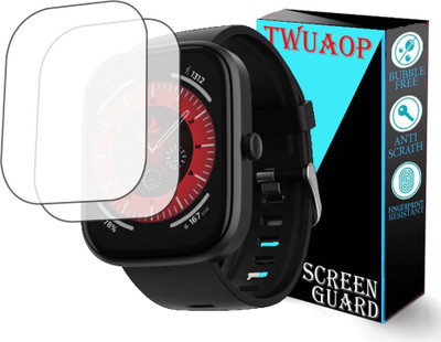 TWUAOP Screen Guard for BOAT ULTIMA CHRONOS SMARTWATCH(Pack of 2)