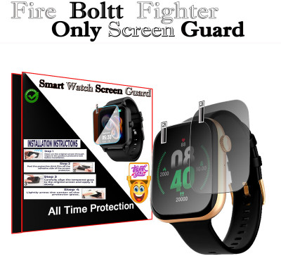 daffin Screen Guard for Fire Boltt Fighter(Pack of 2)