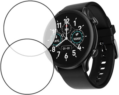 MOKPLZ Screen Guard for BOAT LUNAR SPACE PLUS SMARTWATCH(Pack of 2)