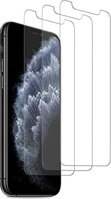 Midos Screen Guard for iPhone 11 Pro Max, Tempered Glass For iPhone 11 Pro Max Screen Protector Guard[3-Pack] Compatible With Apple iPhone 11 Pro Max with Easy Installation Kit(Pack of 3)