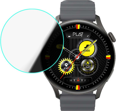 MOKPLZ Screen Guard for PLAYFIT FLAUNT 2 SMARTWATCH(Pack of 1)