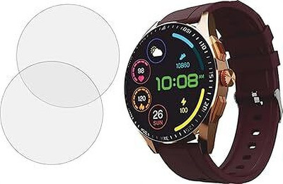 Aaruteck Screen Guard for SMARTWATCH FIRE BOLTT INVINCIBLE PLUS(Pack of 2)