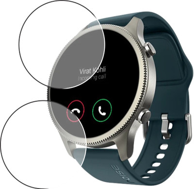 chakoor Screen Guard for NoiseFit Halo AMOLED Smartwatch(Pack of 2)