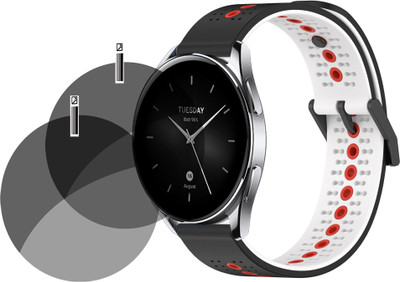 TXGO Screen Guard for Xiaomi Watch S2 46mm Smartwatch(Pack of 2)