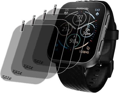 XAZE Screen Guard for Motorola Moto Watch 200 Smartwatch(Pack of 4)