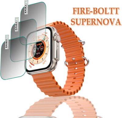 rauls Screen Guard for Fire-Boltt Supernova Smart Watch(Pack of 3)