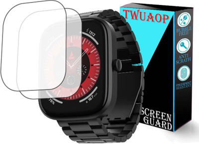 TWUAOP Screen Guard for BOAT ULTIMA CHRONOS SMARTWATCH(Pack of 2)