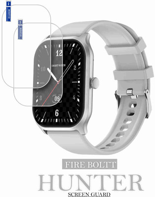 S9HUB Screen Guard for FIRE BOLTT HUNTER SMART WATCH(Pack of 2)