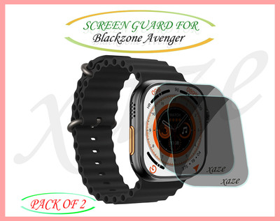 XAZE Screen Guard for Blackzone Avenger Smartwatch(Pack of 2)
