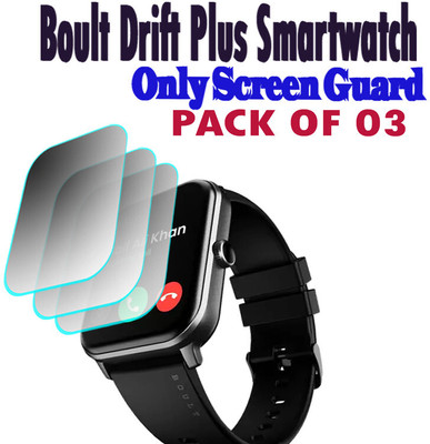 daffin Screen Guard for Boult Drift+(Pack of 3)