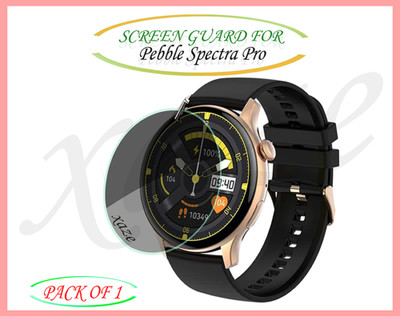 XAZE Screen Guard for Pebble Spectra Pro Smartwatch(Pack of 1)