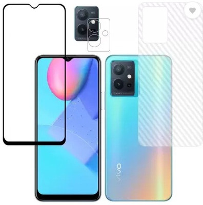 LIGHTWINGS Screen Guard for ViVO T-1 5G(Pack of 3)
