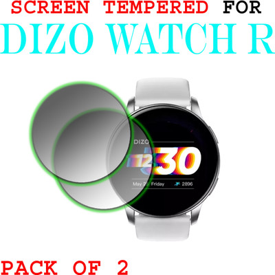 EJZATI Screen Guard for DIZO WATCH R SMARTWATCH(Pack of 2)
