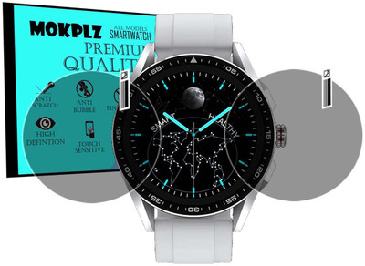 MOKPLZ Screen Guard for FIRE BOLTT INVINCIBLE PLUS SMARTWATCH(Pack of 2)