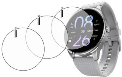 MOKPLZ Screen Guard for NOISE NOISEFIT FUSE PLUS SMARTWATCH(Pack of 3)