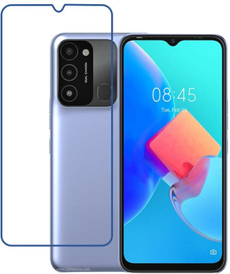 DVMART Screen Guard for 9H Crystal Clear Tecno Spark 8C(Pack of 1)