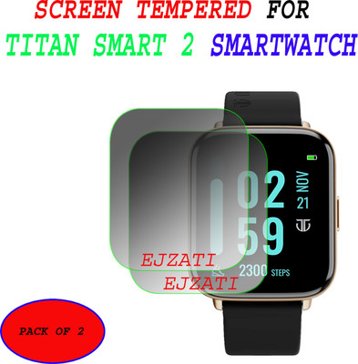 ejzatex Screen Guard for TITAN SMART 2 SMARTWATCH(Pack of 2)