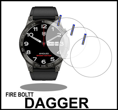 TWUAOP Screen Guard for FIRE BOLTT DAGGER(Pack of 3)