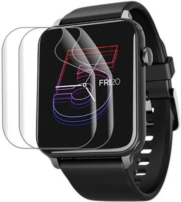 CUBES Screen Guard for boAt Wave Astra 3, 1.83 inch HD Display Smartwatch | Crack proof | Touch Sensitive | Unbreakable | Ultra Thin | Edge To Edge TPU Film(Pack of 2)