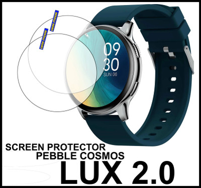 TWUAOP Screen Guard for PEBBLE COSMOS LUX 2.0(Pack of 2)